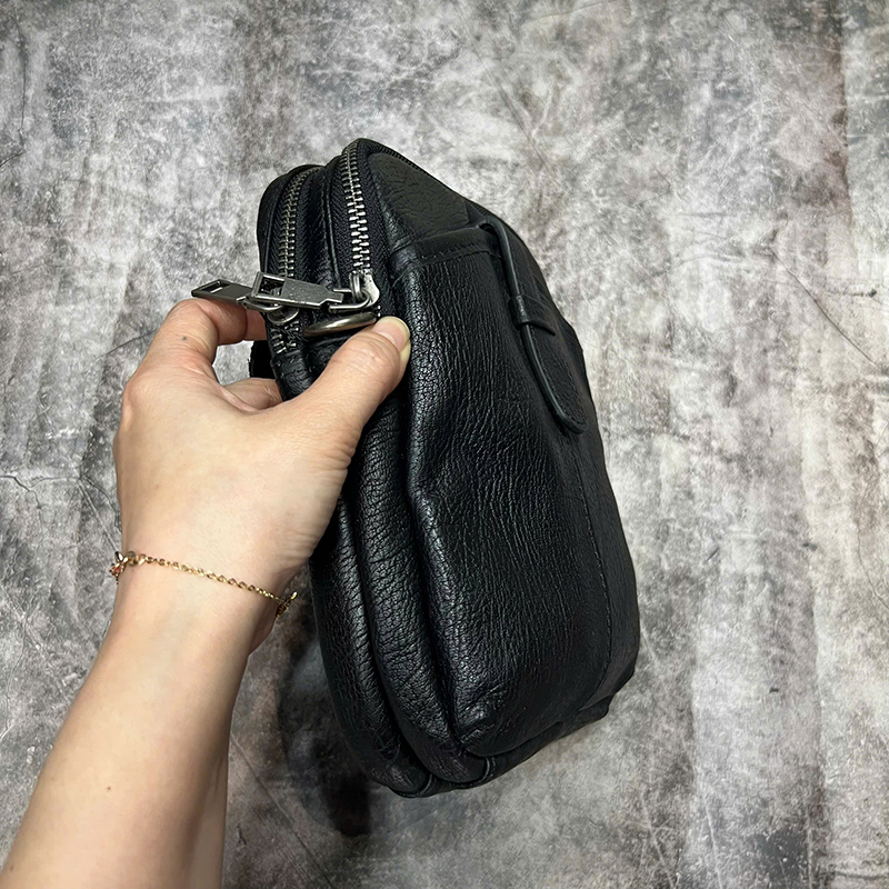 TÚI NAM ĐEO CHÉO DA THẬT MINI NHỎ GỌN MÃ TD1052 27 TÚI NAM ĐEO CHÉO DA THẬT MINI NHỎ GỌN MÃ TD1052 27