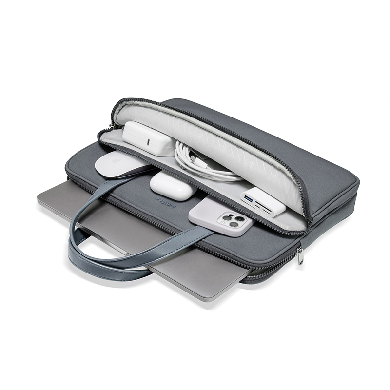 Túi xách Tomtoc (USA) Briefcase Premium for MacBook 13"/14" Gray H21-C01G01 14