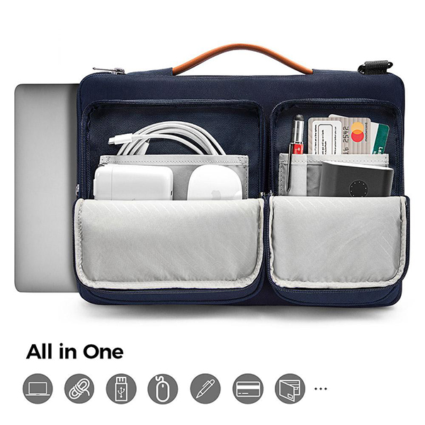 Túi Tomtoc Shoulder Bags Macbook 15'' Blue A42-E02B01 11