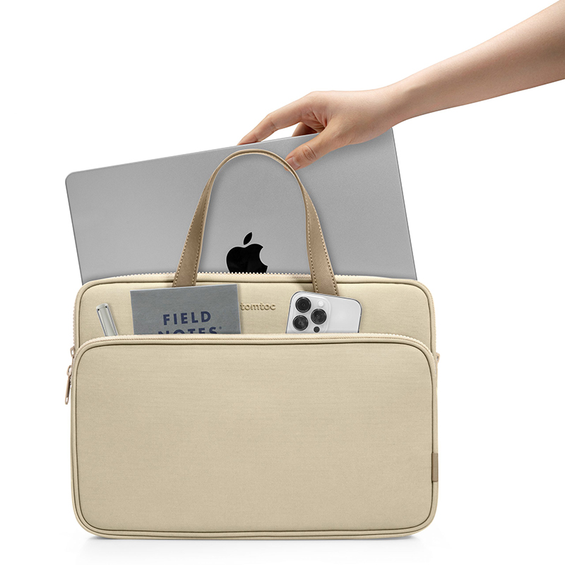 Túi Tomtoc MacBook 13/14" Premium Theher Shoulder Bag H22C1K1 15
