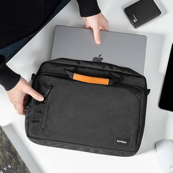 Túi xách Tomtoc Briefcase Premium for Macbook 13" 14" A50-C01D 21