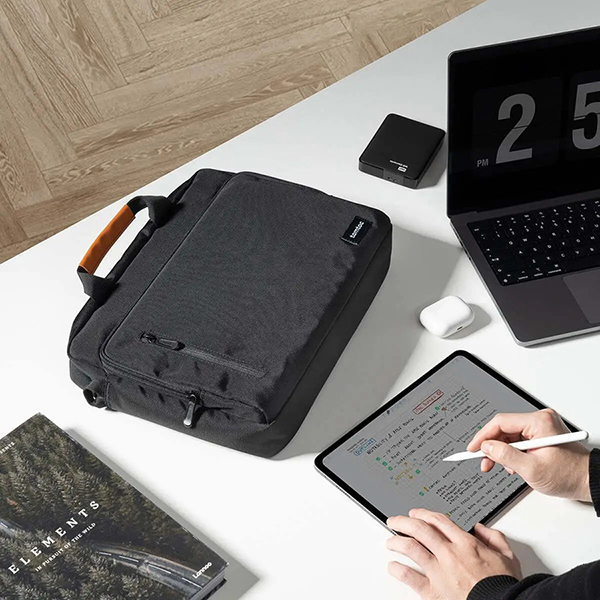 Túi xách Tomtoc Briefcase Premium for Macbook 13" 14" A50-C01D 11