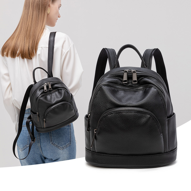 Balo da nữ mini nhỏ gọn thời trang ALA9076 9 Balo da nữ mini nhỏ gọn thời trang ALA9076 9