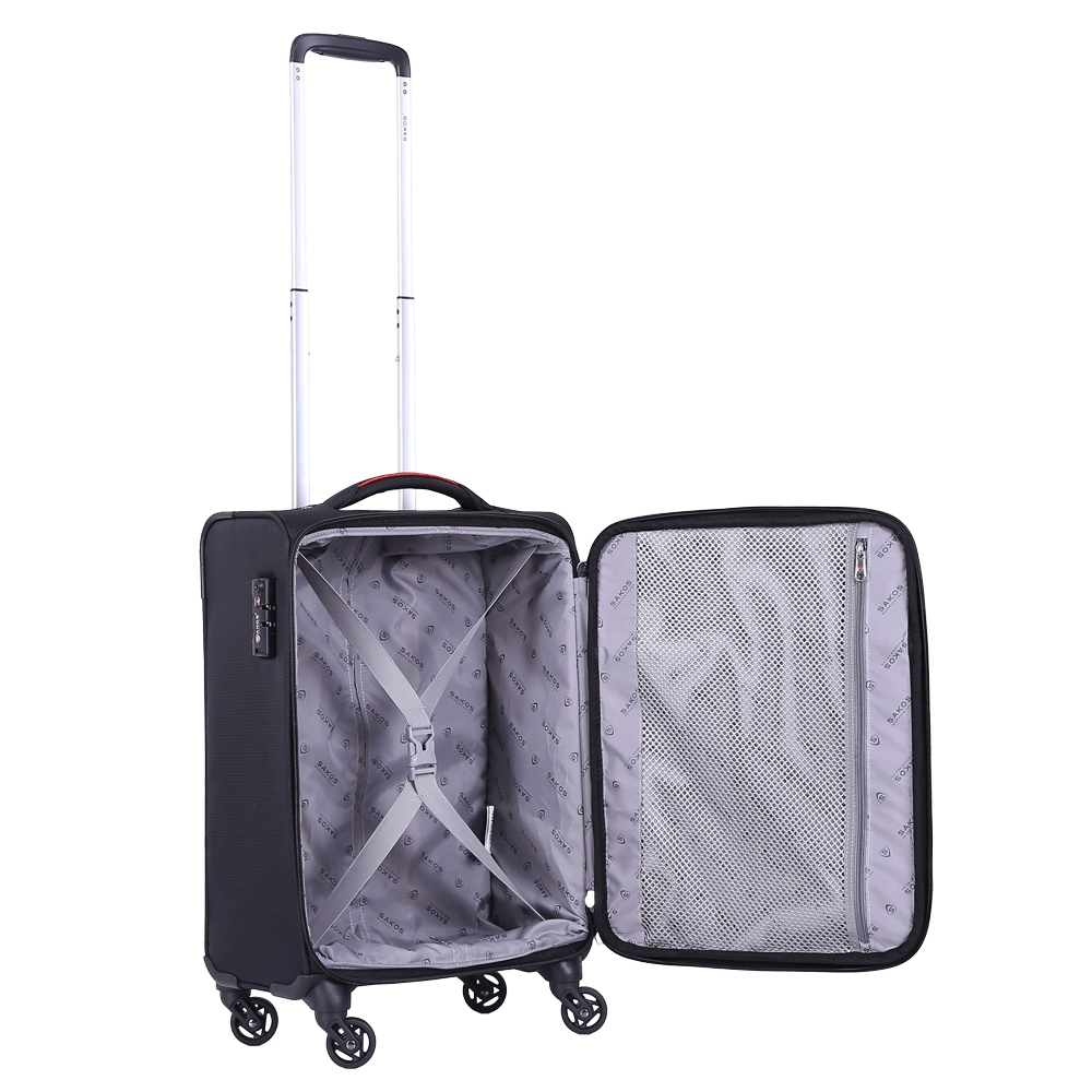 Vali kéo vải siêu nhẹ Sakos Starline 5 - size S (20 inch) 14 Vali kéo vải siêu nhẹ Sakos Starline 5 - size S (20 inch) 14