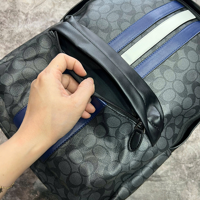 Balo da thời trang họa tiết monogram ETONWEAG K1927 23 Balo da thời trang họa tiết monogram ETONWEAG K1927 23