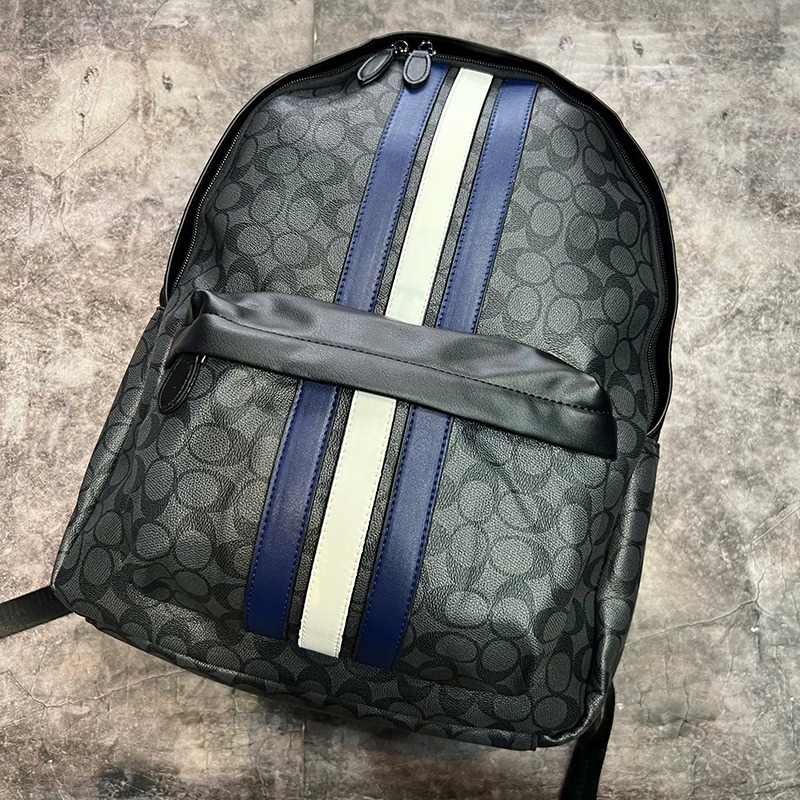 Balo da thời trang họa tiết monogram ETONWEAG K1927 17 Balo da thời trang họa tiết monogram ETONWEAG K1927 17