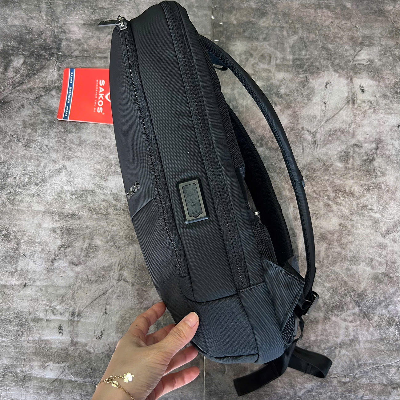 Balo laptop 15.6 inch Sakos Simplus siêu mỏng 27 Balo laptop 15.6 inch Sakos Simplus siêu mỏng 27