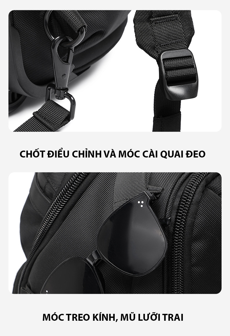 Balo kéo du lịch đa năng Ozuko OZ9820 45 Balo kéo du lịch đa năng Ozuko OZ9820 45