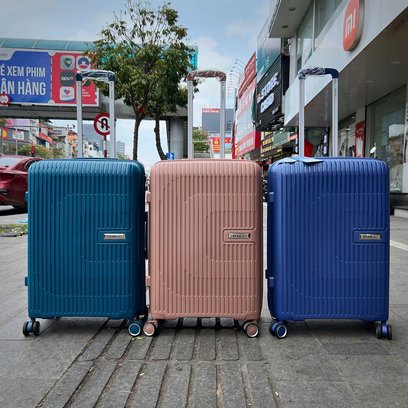 Vali ký gửi nhựa dẻo Stargo Artia size 24 inch 15 Vali ký gửi nhựa dẻo Stargo Artia size 24 inch 15