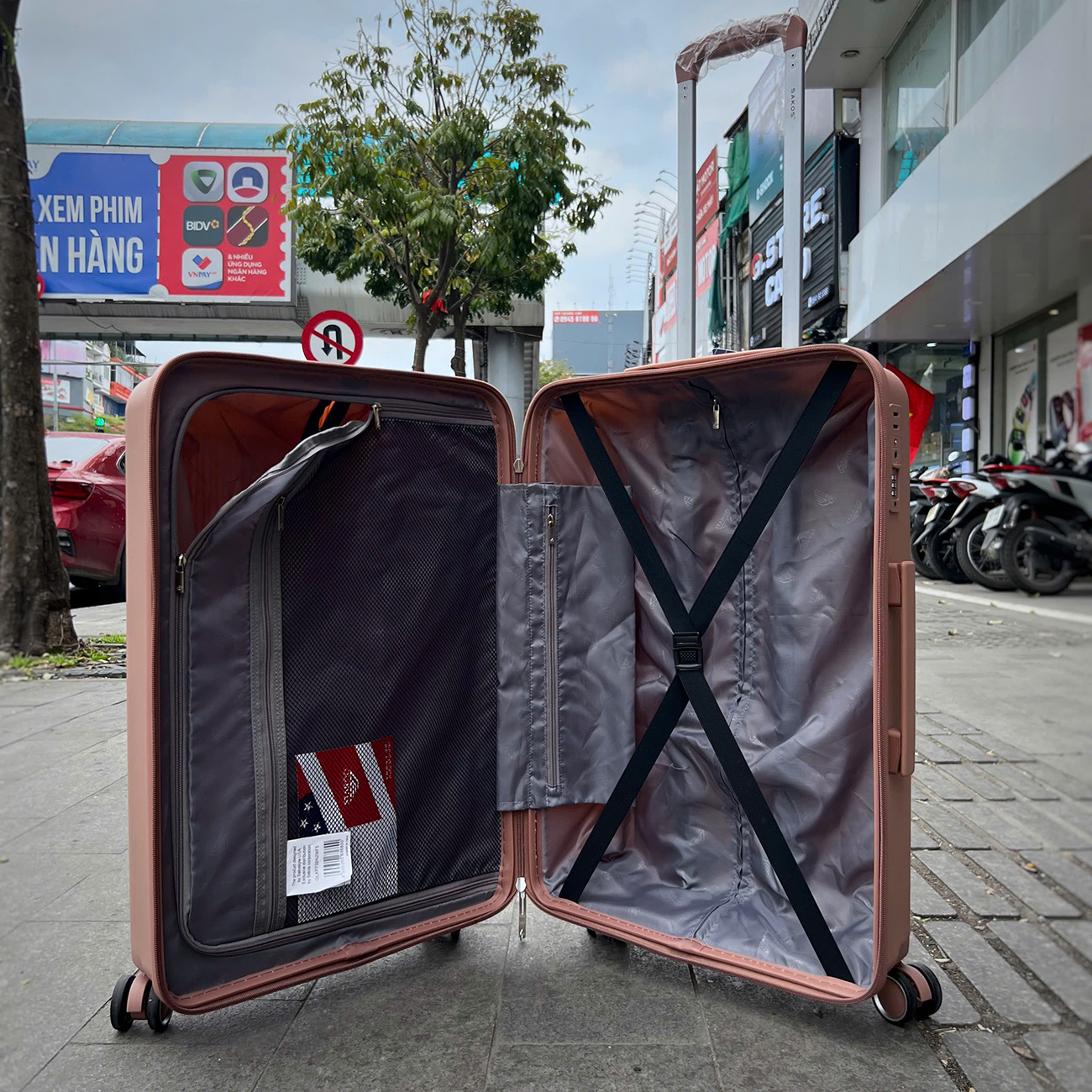 Vali ký gửi nhựa dẻo Stargo Artia size 24 inch 17 Vali ký gửi nhựa dẻo Stargo Artia size 24 inch 17