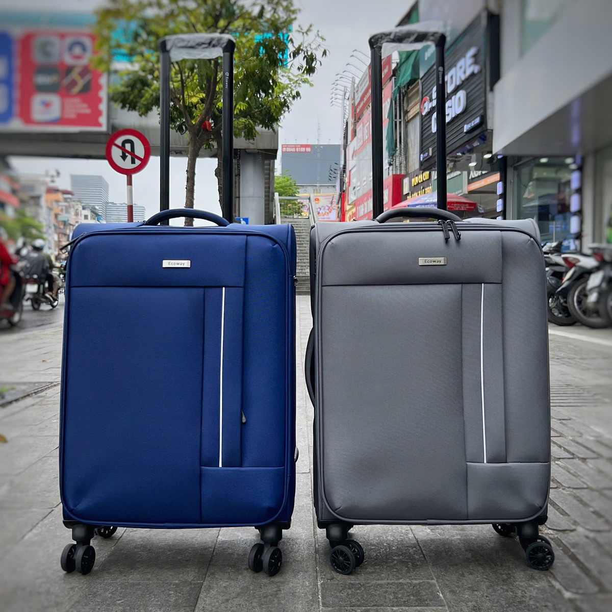 Vali vải siêu nhẹ Ecoway E502 size 24 inch 17 Vali vải siêu nhẹ Ecoway E502 size 24 inch 17