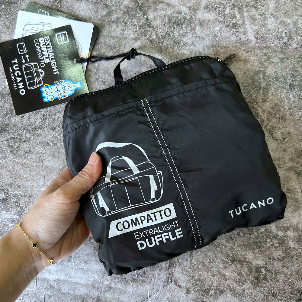Túi du lịch gấp gọn Siêu Nhẹ, Siêu Khô Tucano Compatto Eco Duffle - 54L 21 Túi du lịch gấp gọn Siêu Nhẹ, Siêu Khô Tucano Compatto Eco Duffle - 54L 21